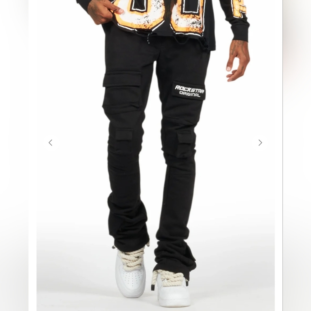 Rockstar Original Black Joggers for Women